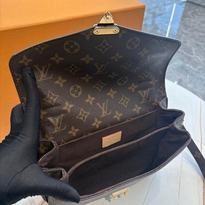 *SHIHNA名牌精品* LV M40780 Metis 經典帆布原花郵差包-4