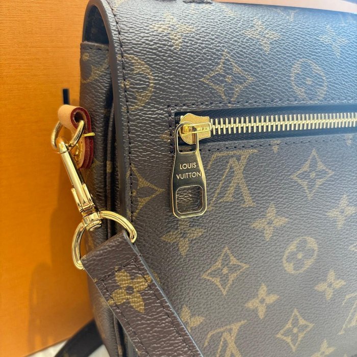 *SHIHNA名牌精品* LV M40780 Metis 經典帆布原花郵差包-7