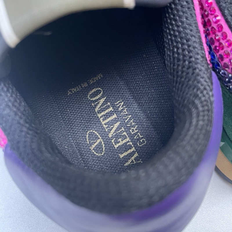 Valentino/華倫天奴施華洛世奇水鑽運動休閒鞋36碼全新-5