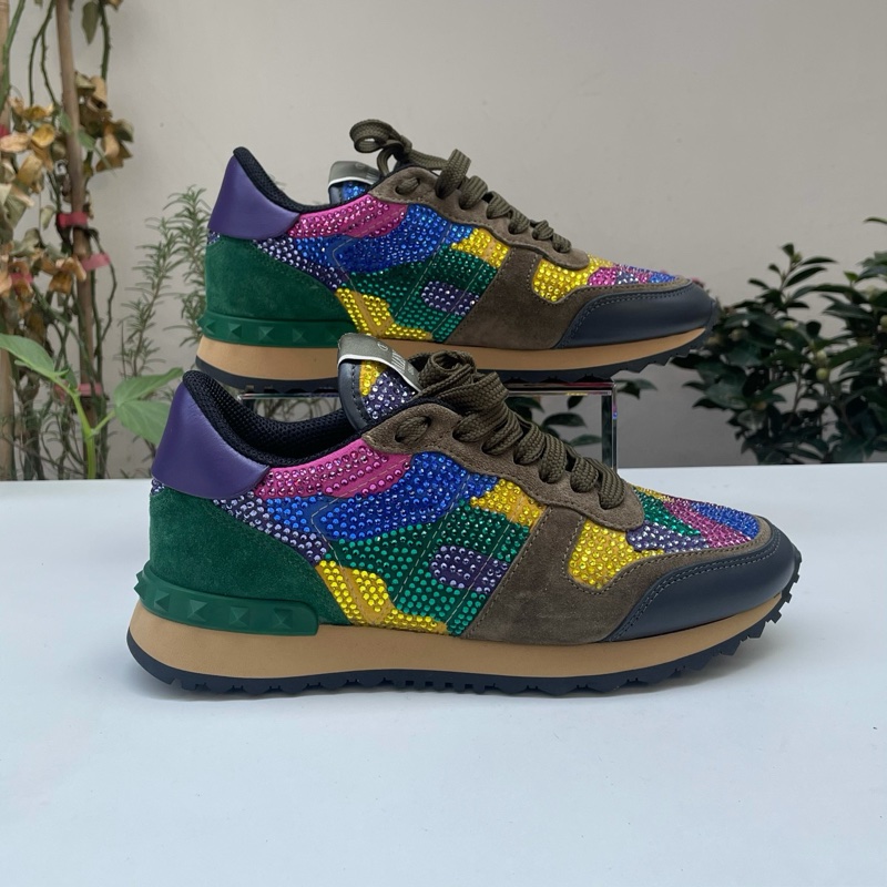 Valentino/華倫天奴施華洛世奇水鑽運動休閒鞋36碼全新-6