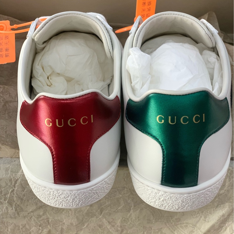 全新古馳/Gucci  小白鞋36.5碼-4