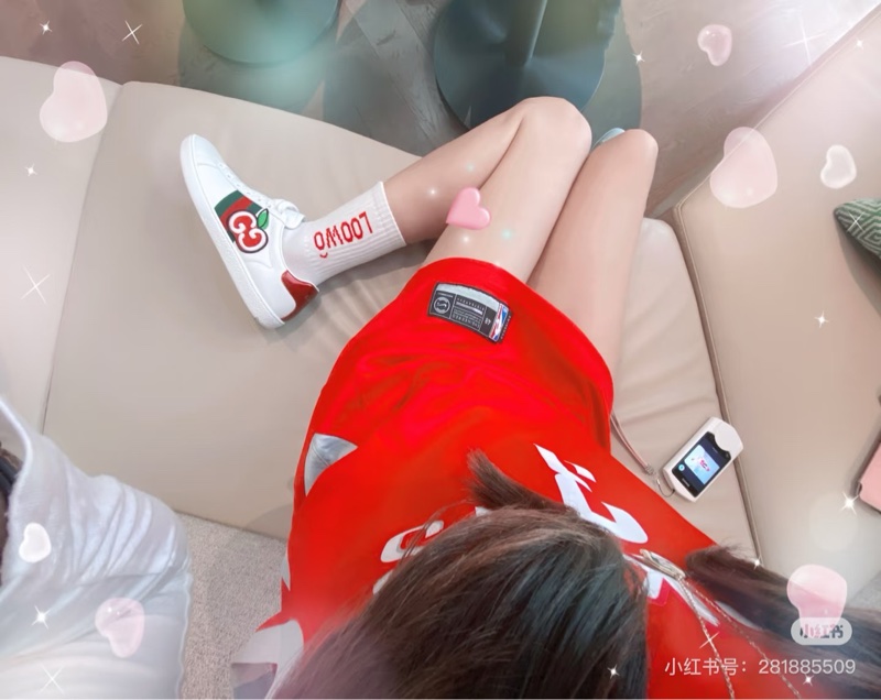 全新古馳/Gucci  小白鞋36.5碼-6