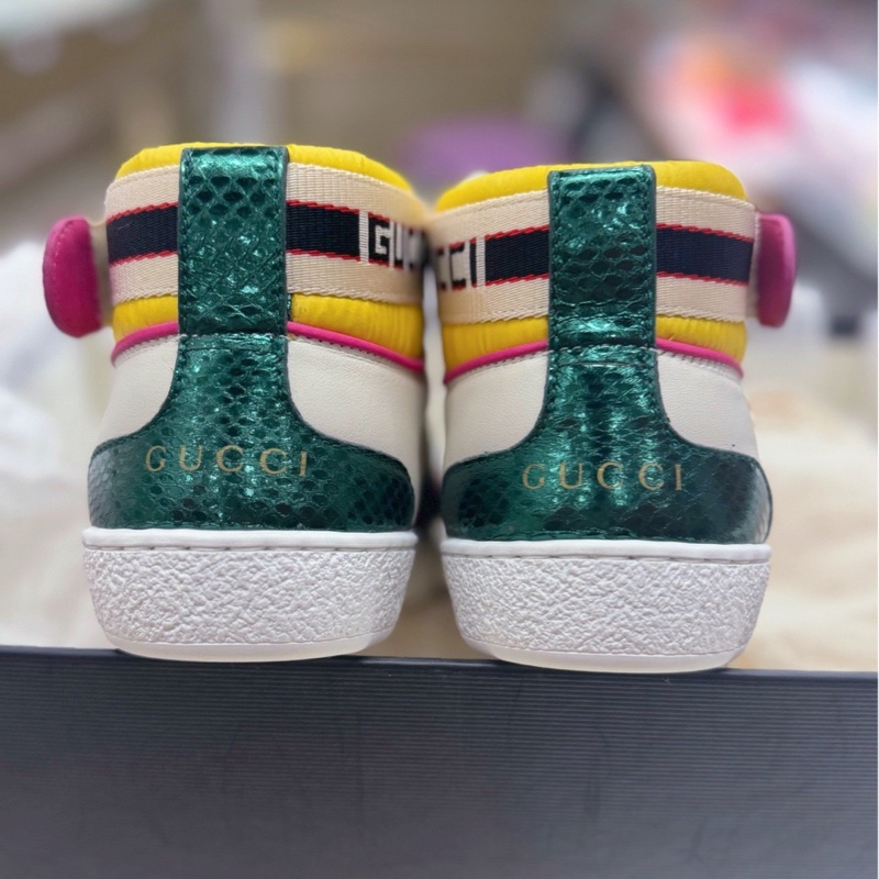 古馳/Gucci  小白鞋 全新36碼-4