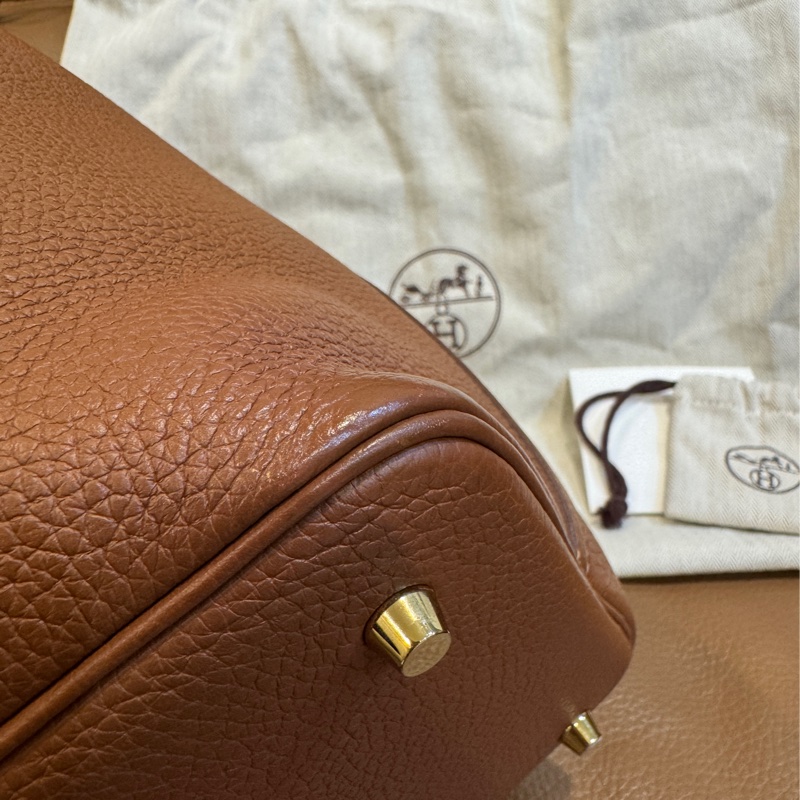 愛馬仕 Hermes Picotin 22金棕Y刻-11
