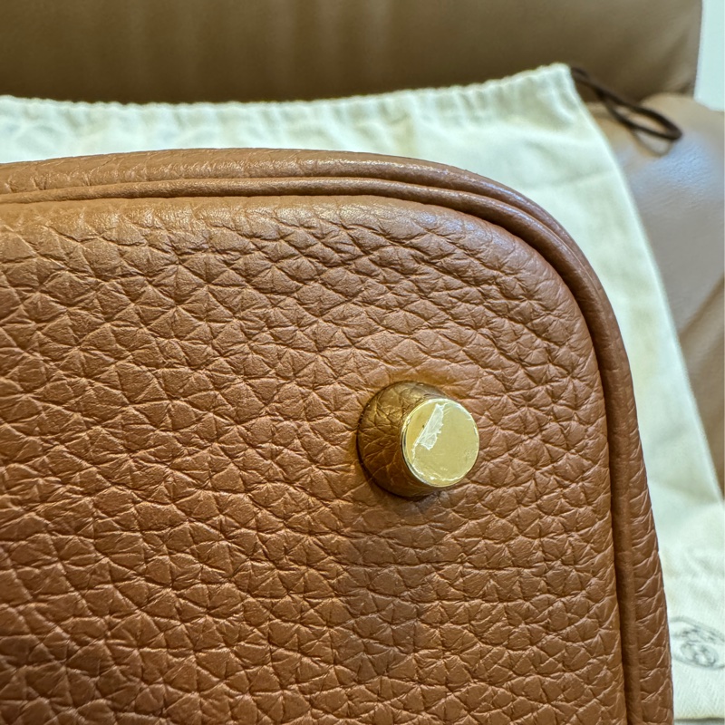 愛馬仕 Hermes Picotin 22金棕Y刻-13