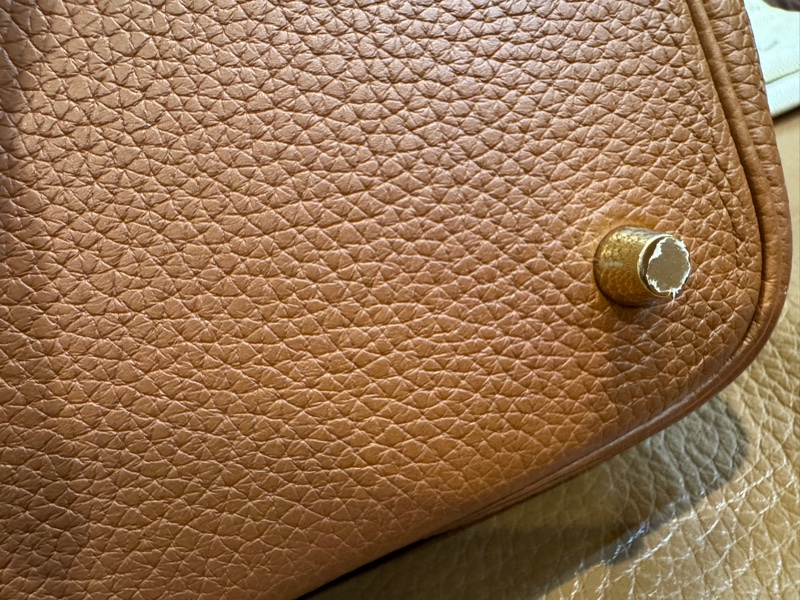 愛馬仕 Hermes Picotin 22金棕Y刻-14