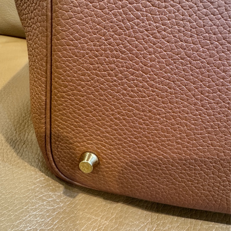愛馬仕 Hermes Picotin 22金棕Y刻-15