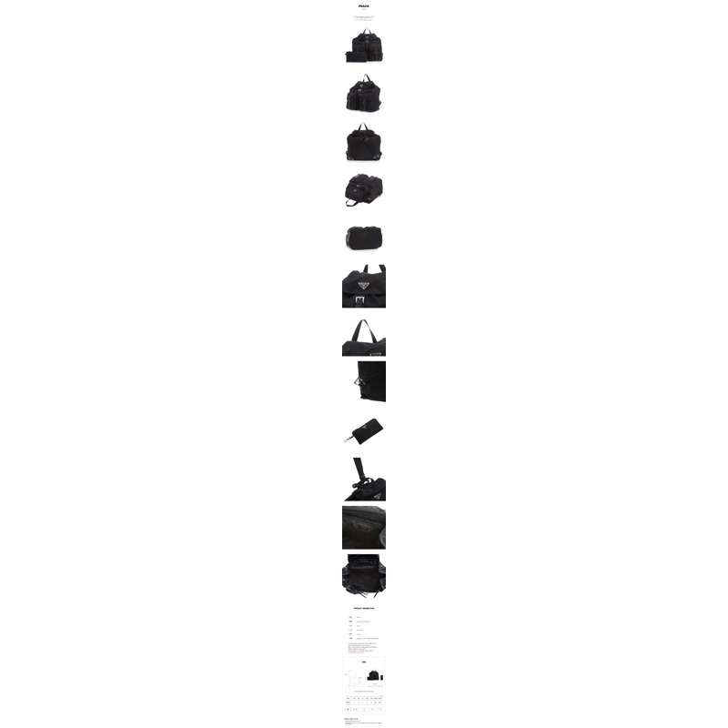 PRADA 1BZ811 RV44 F0002 (OTO) FW25 女士 Rina 尼龍背包-10