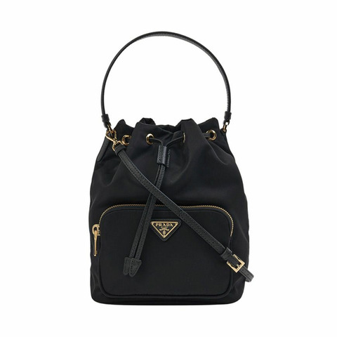 PRADA Duet Lina 尼龍水桶包