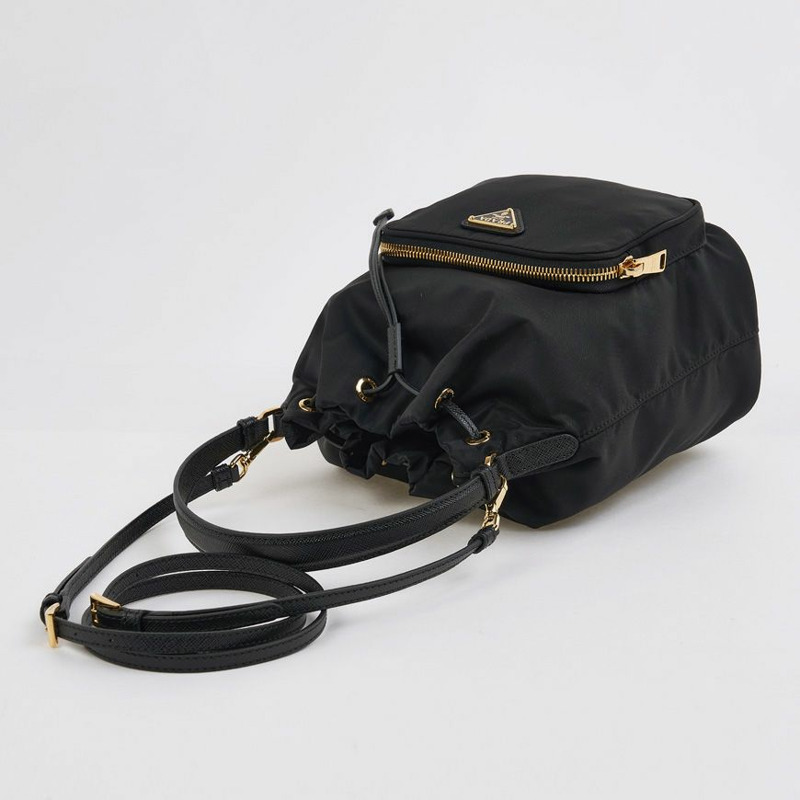 PRADA Duet Lina 尼龍水桶包-3