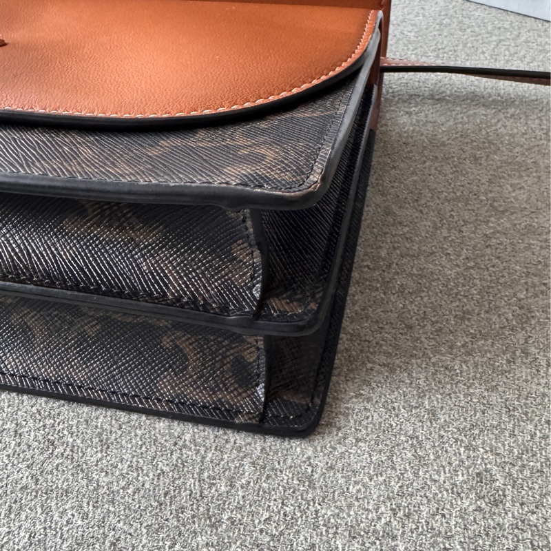 Celine老花雙層斜背包 9成新-18