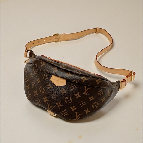 莉亞精品♡Lv M43644 老花胸包 二手