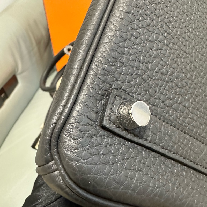 Hermès Birkin 25 8P鉛筆灰銀扣 簡直係黑銀平替款！超級百搭嘅新色調-6