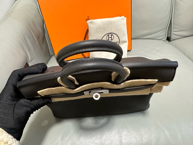 Hermès Birkin 25 8P鉛筆灰銀扣 簡直係黑銀平替款！超級百搭嘅新色調-9