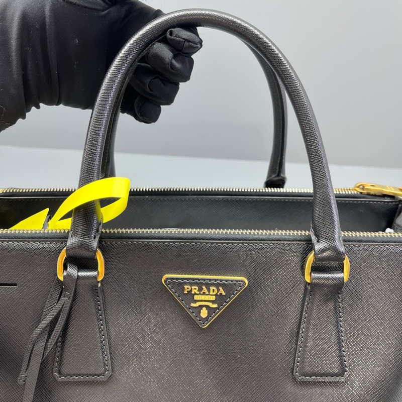 95新 二手Prada普拉達殺手包大號黑色，無附件-8