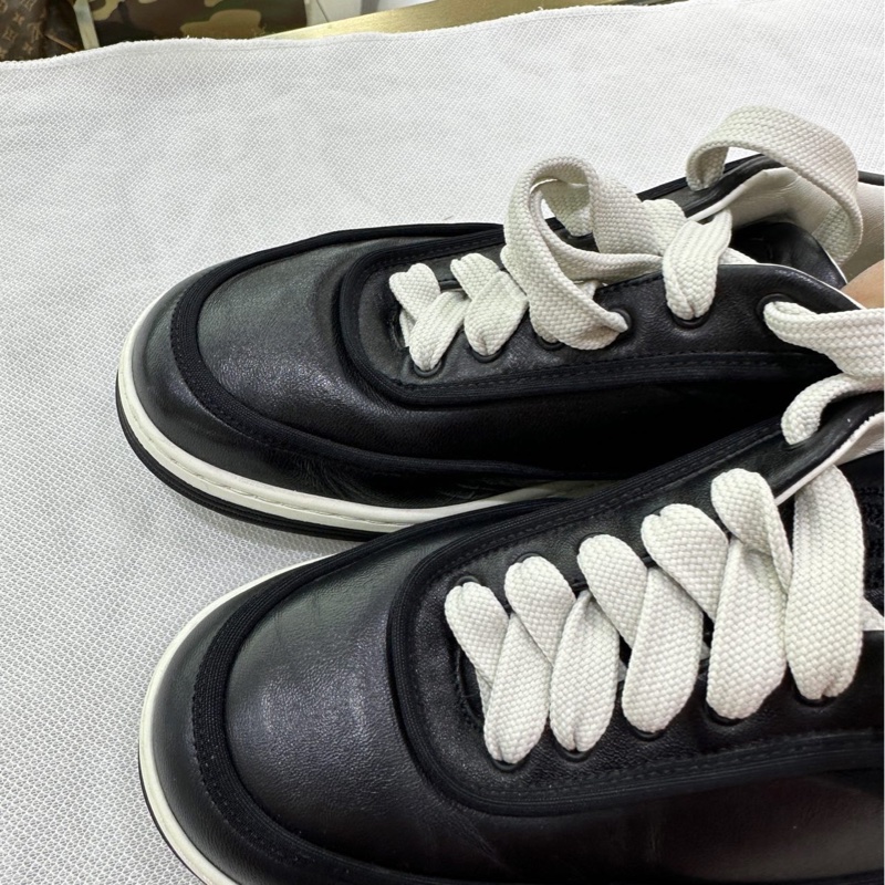 98新 香奈兒chanel黑色熊貓運動鞋36碼-4