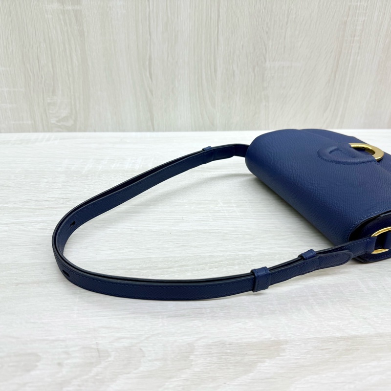 HERMES 73藍寶石epsom皮cherche mini斜背包-15