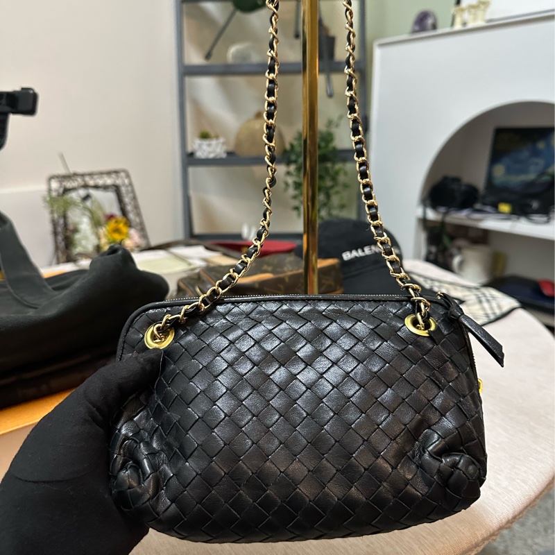 Bottega Venetia 編織肩背包 斜背包-0