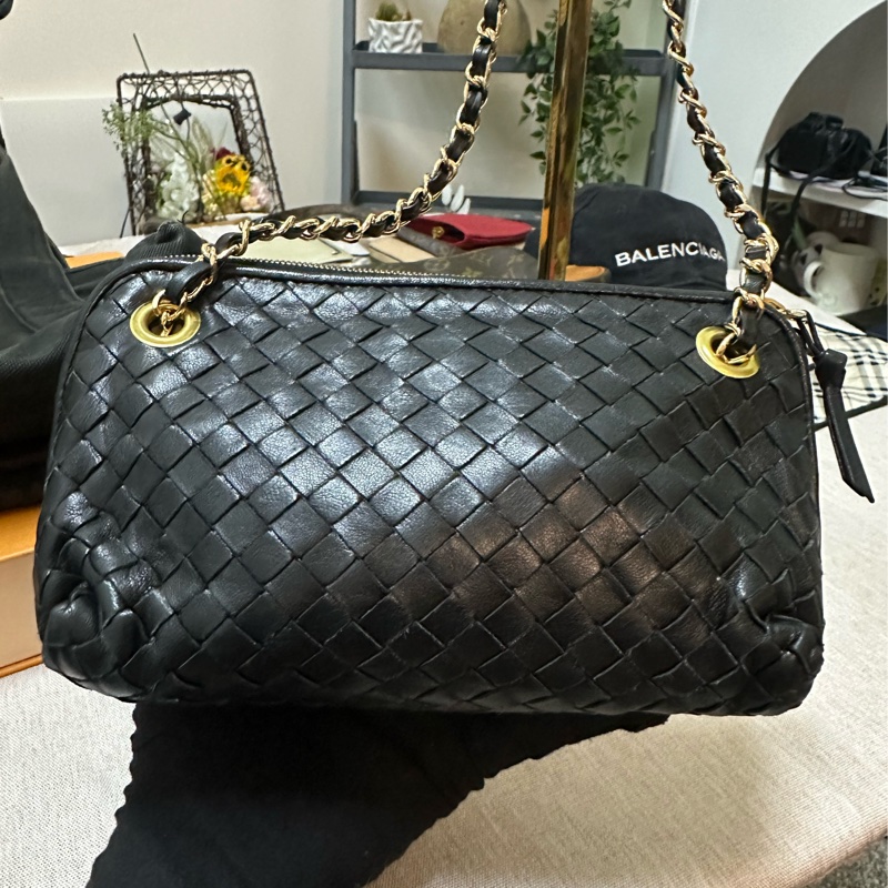 Bottega Venetia 編織肩背包 斜背包-6