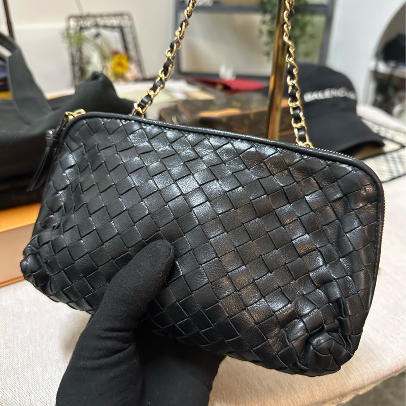 Bottega Venetia 編織肩背包 斜背包-7