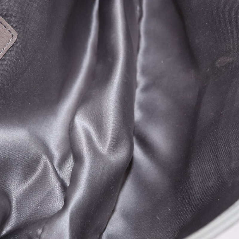 【日本直送】香奈兒羊皮鏈肩背包 灰色 銀色 CC Auth bs32040-10