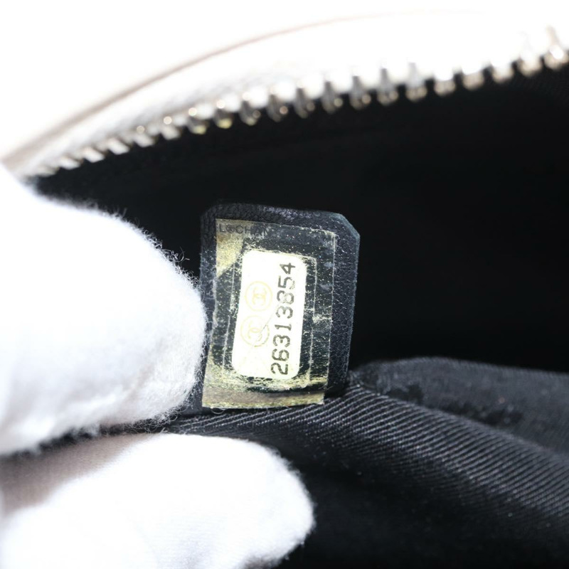 【日本直送】香奈兒 Bicolore 鏈條肩背包，米色皮革，金色 CC 標誌，正品 BA9466SAV-10