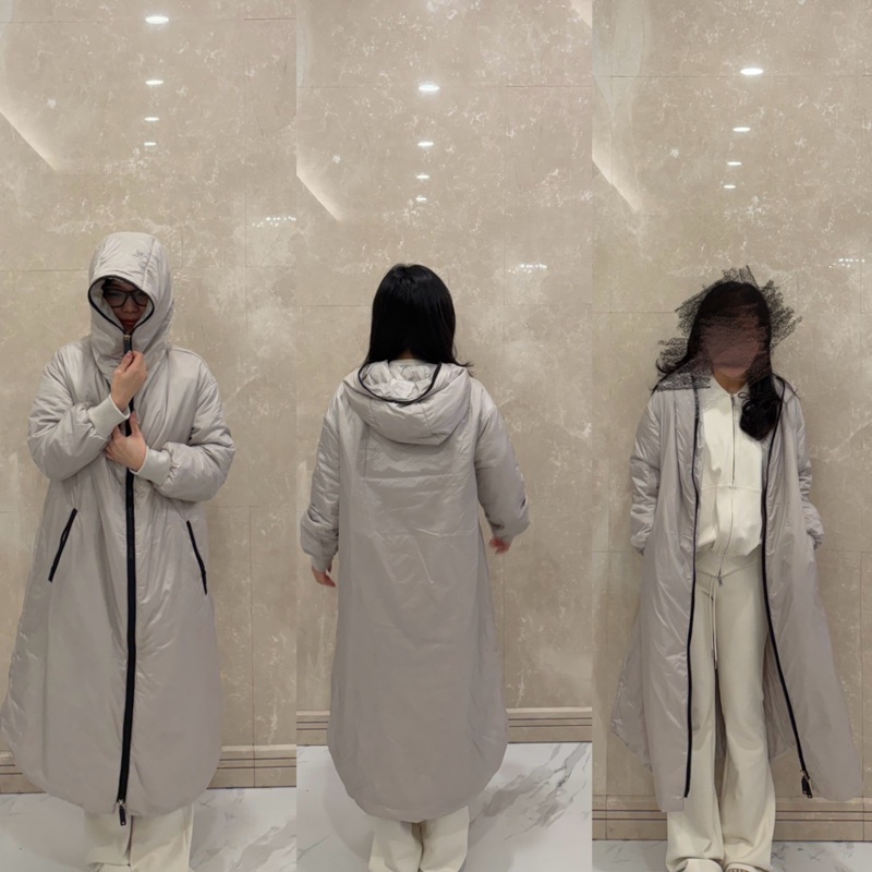 Max Mara the cube 米杏色長版羽絨外套 原價2折出售-0