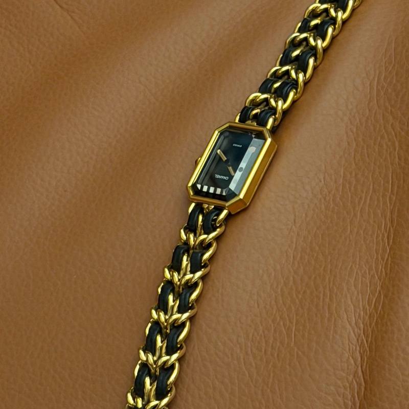 Chanel 皮穿練手錶 M碼-4