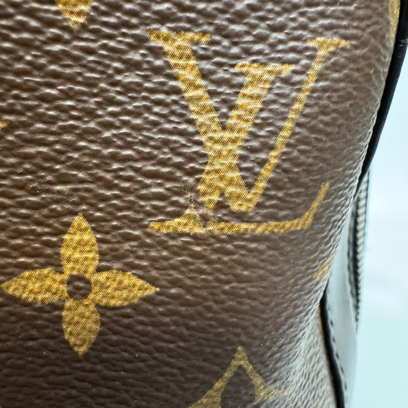 🧳路易威登後背包LV原花JOSH Macassar牛皮滾邊雙拉鍊後背包M41530-10