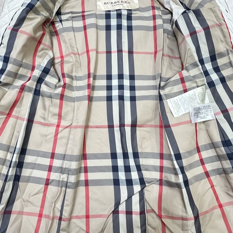 Burberry London 米色絎縫風衣-Nova 格紋內襯 原價2折出售 經典必備不退流行-8