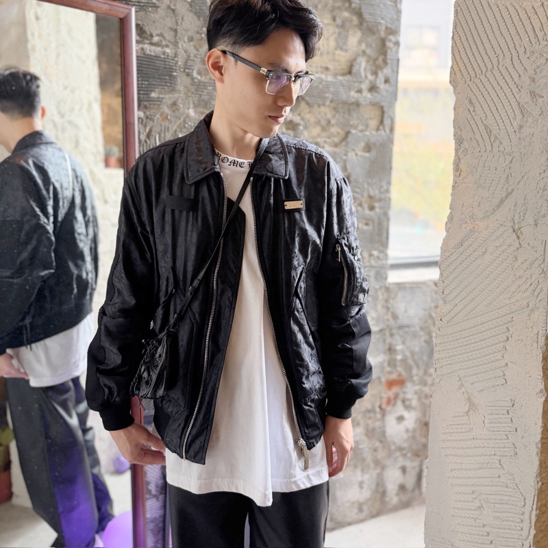 男女都可以穿 Dior 飛行外套 花卉外套 聯名Alex Foxton bomber 值得收藏款❤️-19