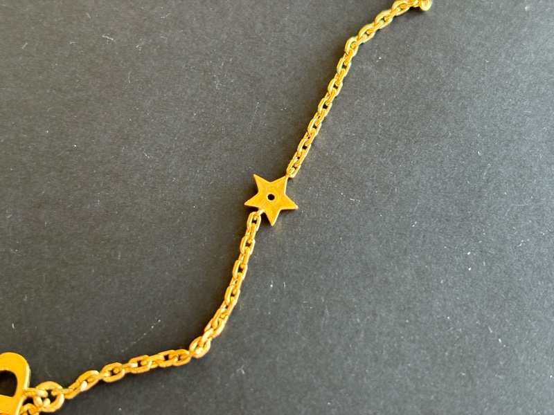 Dior 超美 有氣質 字母 項鏈-10