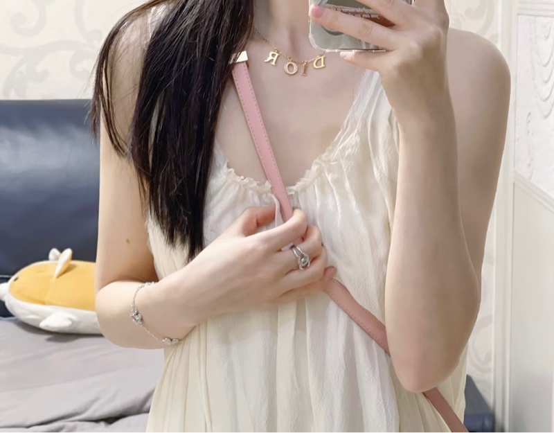 Dior 超美 有氣質 字母 項鏈-13