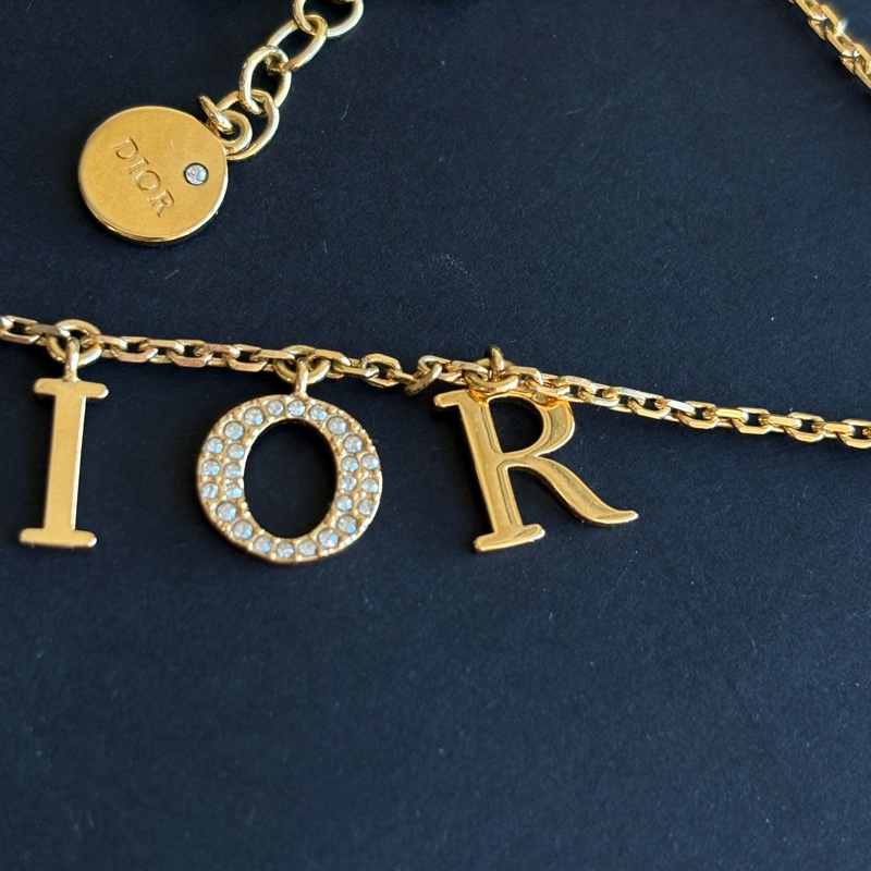 Dior 超美 有氣質 字母 項鏈-14