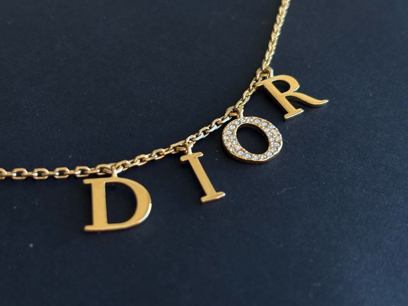 Dior 超美 有氣質 字母 項鏈-15