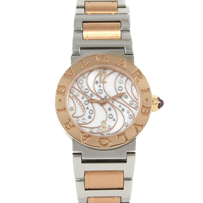 寶格麗 PG Combi 日本限定 BBLP26SG BBL26WCDSPG SSxPG 石英錶-0