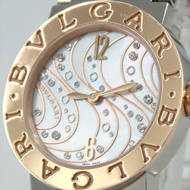 寶格麗 PG Combi 日本限定 BBLP26SG BBL26WCDSPG SSxPG 石英錶-5