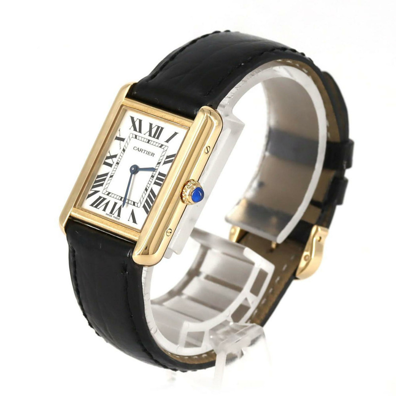 卡地亞 Tank Solo SM YGxSS W5200002 SSxYG 石英錶-1