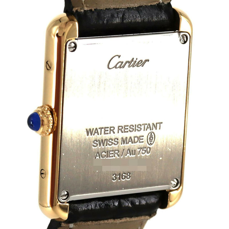 卡地亞 Tank Solo SM YGxSS W5200002 SSxYG 石英錶-6