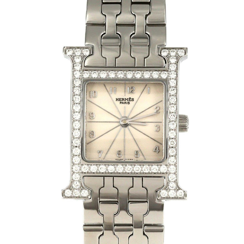 愛馬仕 H Watch D HH1.230 SS 石英腕錶-0