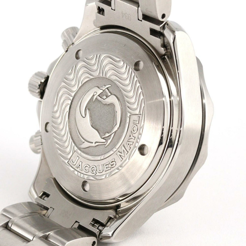 歐米茄海馬系列 Apnea 2595.30 不鏽鋼自動腕錶-5