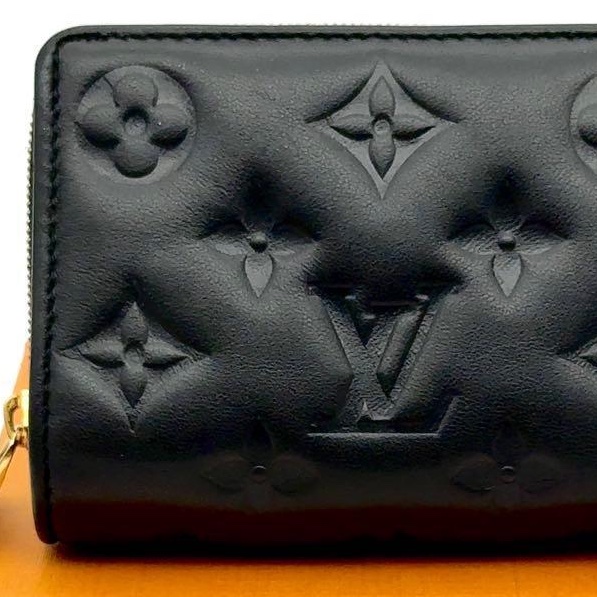 🌷LouisVuitton 壓紋短夾錢包｜經典花紋✦fufu style 精品✦ 氣質款｜-8