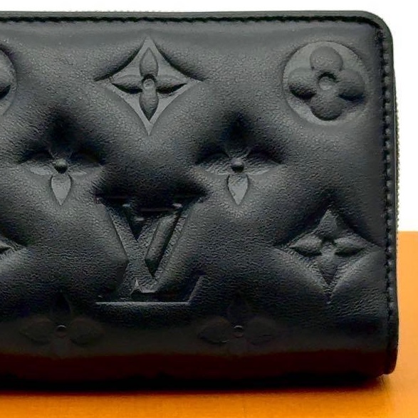 🌷LouisVuitton 壓紋短夾錢包｜經典花紋✦fufu style 精品✦ 氣質款｜-9