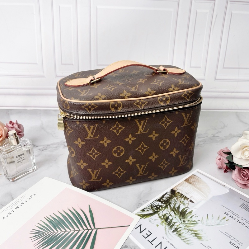 LV Nice BB老花化妝包手提包24*18*14.5 98新配件塵袋-3