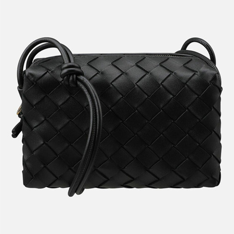BOTTEGA VENETA 5F Loop 迷你相機包 黑色 723547 V1G11 8425
