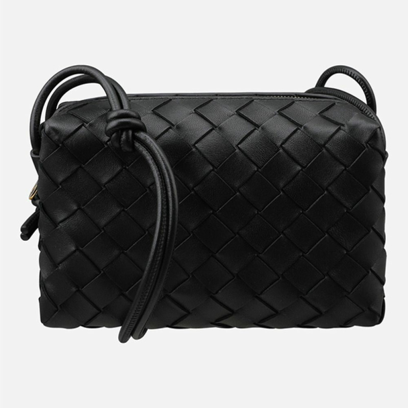 BOTTEGA VENETA 5F Loop 迷你相機包 黑色 723547 V1G11 8425-0