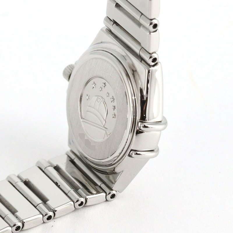 歐米茄星座系列迷你 My Choice D 1465.71 不鏽鋼石英錶-6