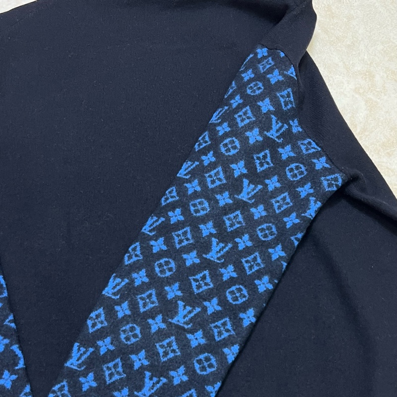 Louis Vuitton  LV Monogram 混合山羊絨圓領上衣-11