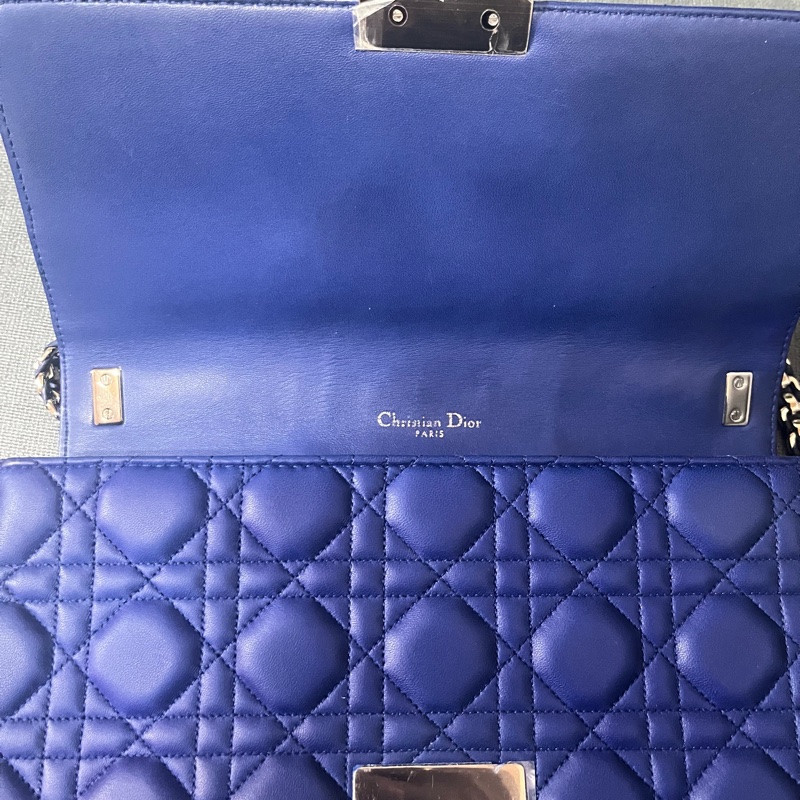 迪奧Christian Dior 肩背包Miss Dior #中號#深藍#-4