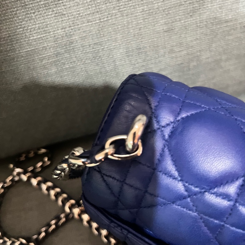 迪奧Christian Dior 肩背包Miss Dior #中號#深藍#-8